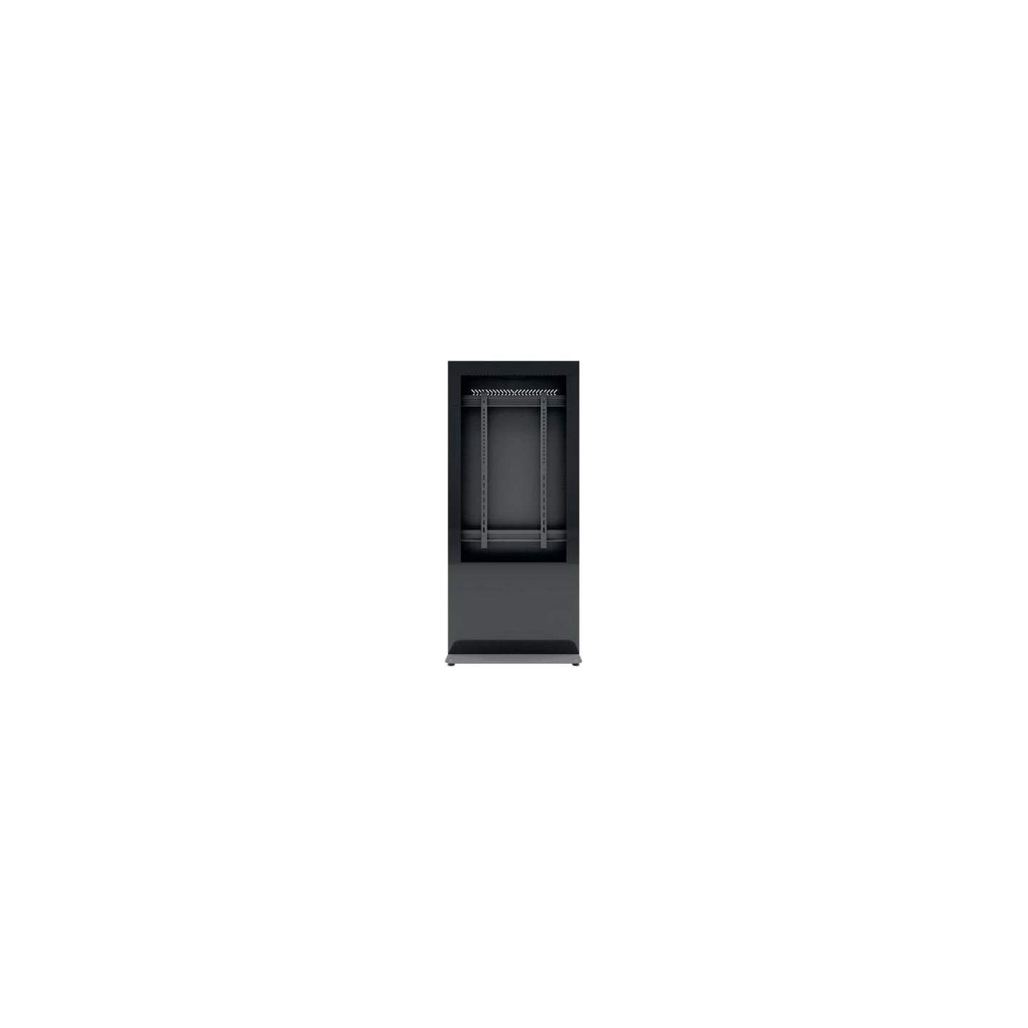 Edbak Floor stand | IDS10.55 Indoor Public Display Totem with glass front | 55 " | Black