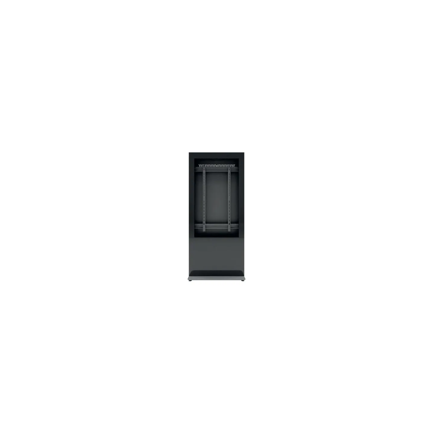 Edbak Floor stand | IDS10.55 Indoor Public Display Totem with glass front | 55 " | Black