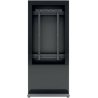 Edbak Floor stand | IDS10.55 Indoor Public Display Totem with glass front | 55 " | Black