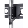 Edbak | STD01c-B | Trolleys & Stands | 40-75 " | Maximum weight (capacity) 80 kg | Black