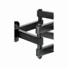 Gembird | Wall mount | WM-80ST-03 | Tilt, Swivel | 37-80 " | Maximum weight (capacity) 40 kg | Black
