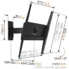 Vogels | Wall mount | MA3030-A1 | Full motion | 32-65 " | Maximum weight (capacity) 25 kg | Black
