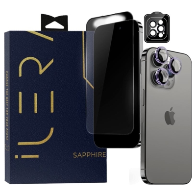 Ilera Sapphire Ultra + Glass for iPhone 15 Pro Max