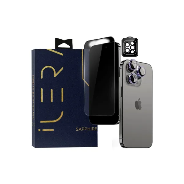 Ilera Sapphire Ultra + Glass for iPhone 15 Pro Max