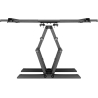Goobay | Wall mount | TV Wall Mount Pro FULLMOTION (L) | Tilt, Swivel | Black