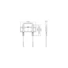 Gembird | Wall mount | WM-42F-01 | Fixed | 23-42 " | Black