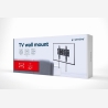 Gembird | Wall mount | WM-42F-01 | Fixed | 23-42 " | Black