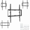 Gembird | Wall mount | WM-55F-04 | Fixed | 32-55 " | Black