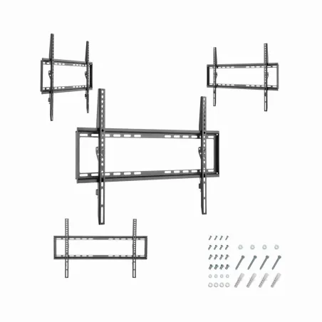 Gembird | Wall mount | WM-70F-03 | Fixed | 37-70 " | Black