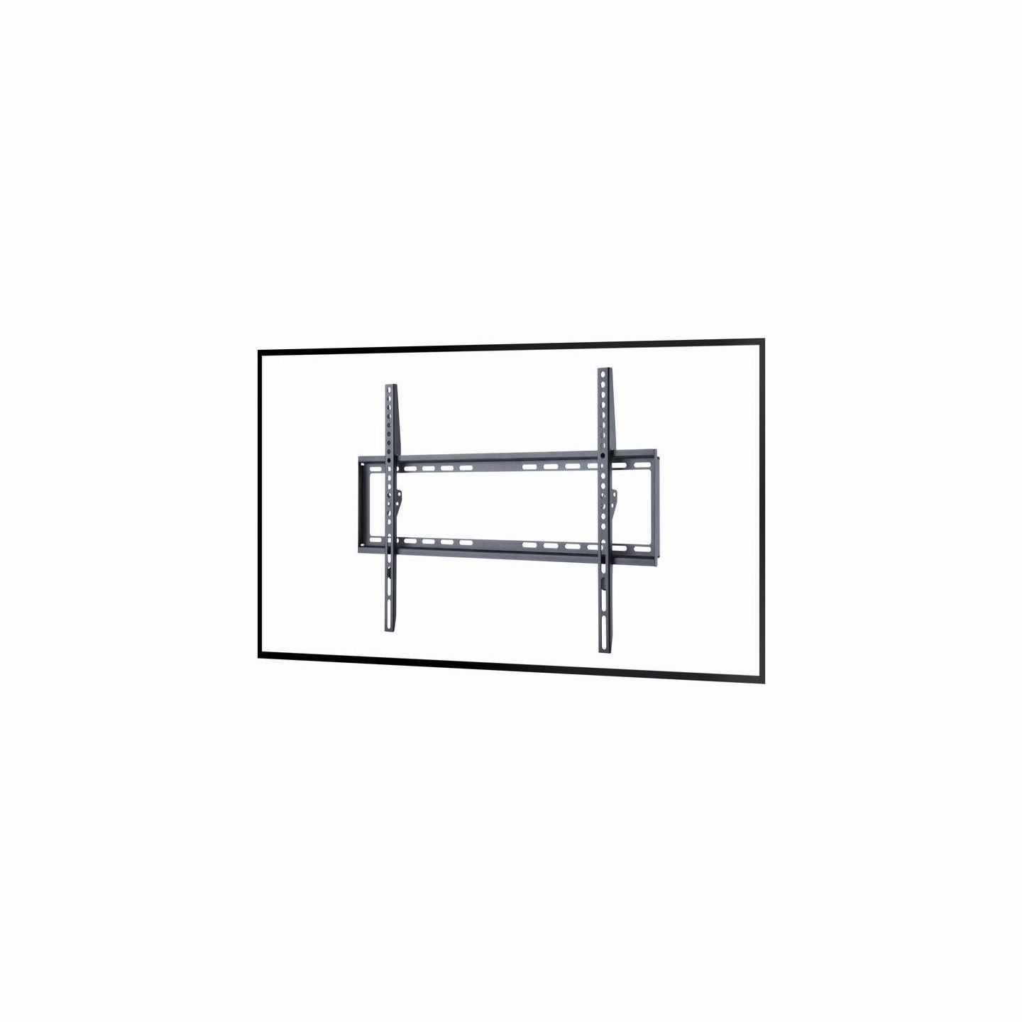 Gembird | Wall mount | WM-70F-03 | Fixed | 37-70 " | Black