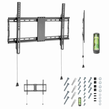 Gembird | Wall mount | WM-80F-01 | Fixed | 37-80 " | Maximum weight (capacity) 70 kg | Black