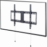 Gembird | Wall mount | WM-80F-01 | Fixed | 37-80 " | Maximum weight (capacity) 70 kg | Black