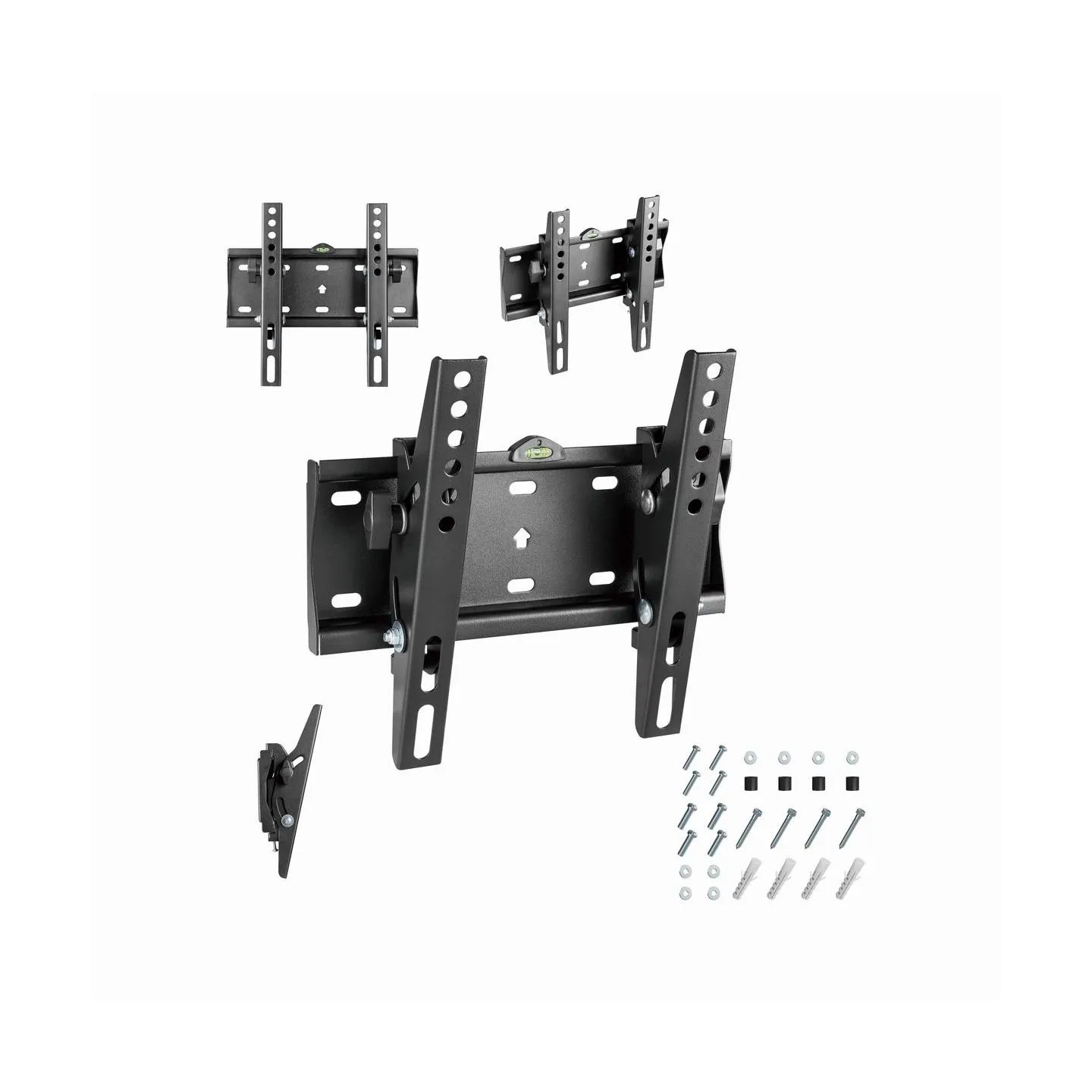 Gembird | Wall mount | WM-42T-02 | Tilt | 23-42 " | Black