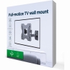 Gembird | Wall mount | WM-42ST-01 | Tilt, Swivel | 23-42 " | Black