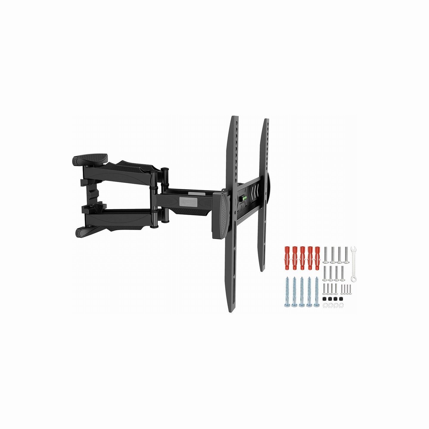 Gembird | Wall mount | WM-58ST-01 | Tilt, swivel, rotate | 32-58 " | Maximum weight (capacity) 36.4 kg | Black