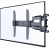 Gembird | Wall mount | WM-58ST-01 | Tilt, swivel, rotate | 32-58 " | Maximum weight (capacity) 36.4 kg | Black