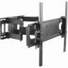 Gembird | Full-motion wall mount | WM-70ST-01 | Tilt, Swivel | 37-70 " | Maximum weight (capacity) 35 kg | Black