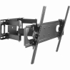 Gembird | Full-motion wall mount | WM-70ST-01 | Tilt, Swivel | 37-70 " | Maximum weight (capacity) 35 kg | Black