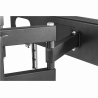 Gembird | Full-motion wall mount | WM-70ST-01 | Tilt, Swivel | 37-70 " | Maximum weight (capacity) 35 kg | Black