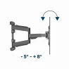 Gembird TV SET ACC WALL MOUNT 32-75"/WM-75ST-01 GEMBIRD