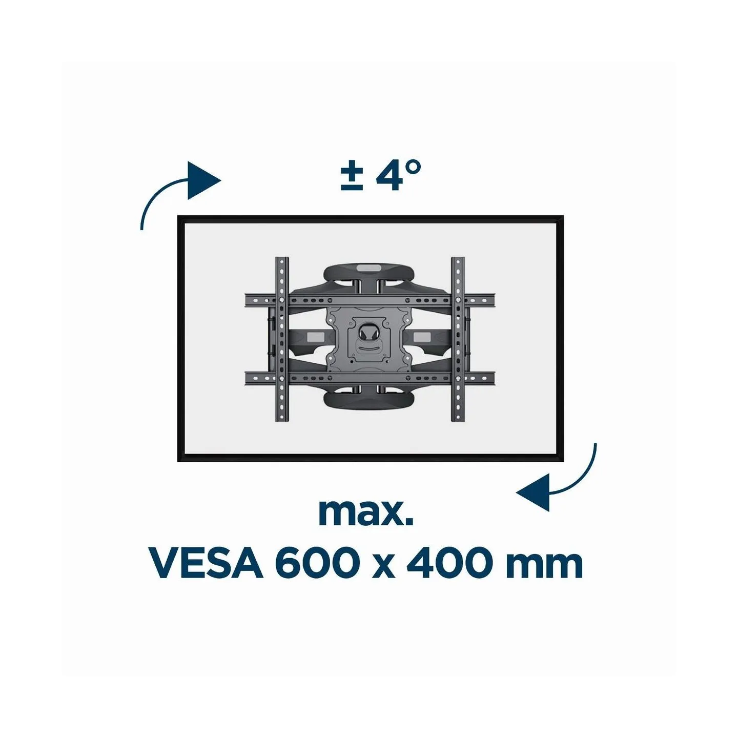 Gembird TV SET ACC WALL MOUNT 32-75"/WM-75ST-01 GEMBIRD
