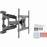 Gembird | Wall mount | WM-75ST-01 | Tilt, swivel, rotate | 32-75 " | Maximum weight (capacity) 45.5 kg | Black