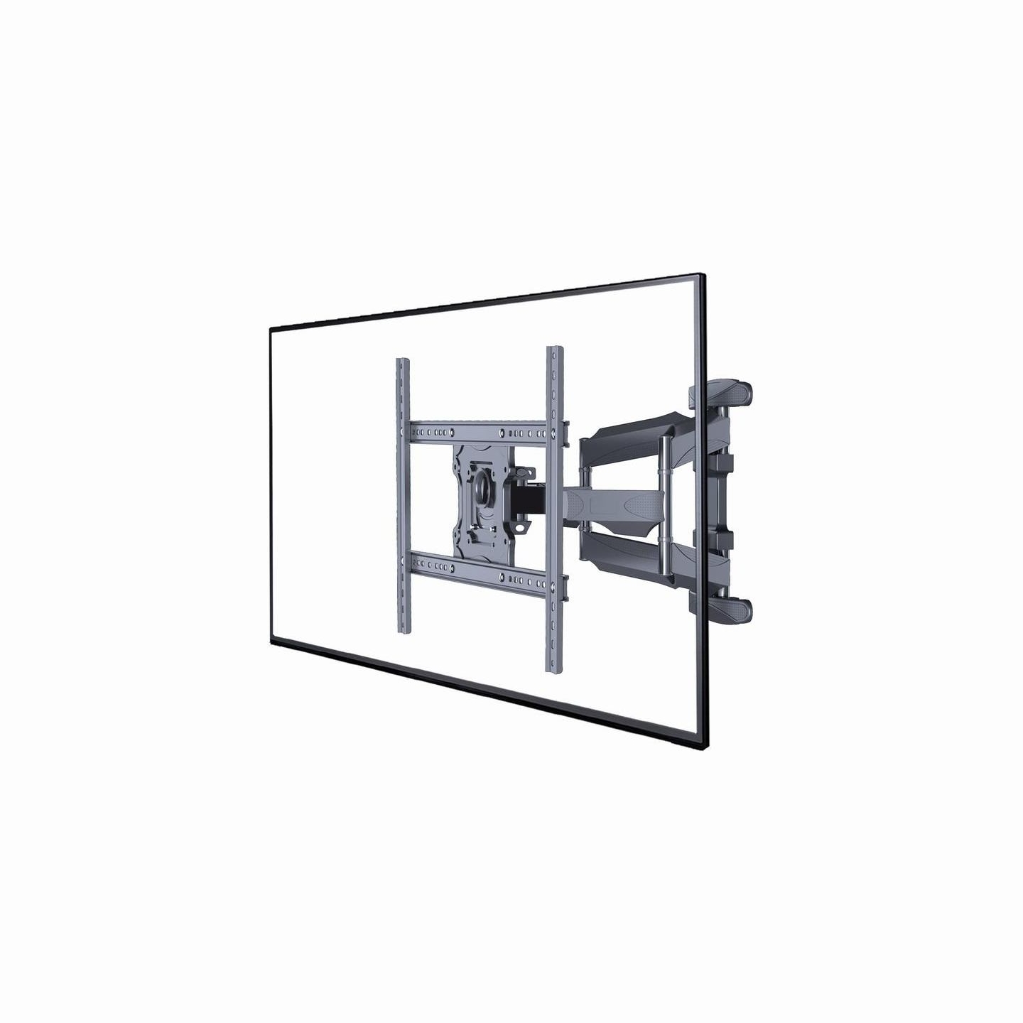 Gembird | Wall mount | WM-75ST-01 | Tilt, swivel, rotate | 32-75 " | Maximum weight (capacity) 45.5 kg | Black