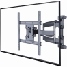 Gembird | Wall mount | WM-75ST-01 | Tilt, swivel, rotate | 32-75 " | Maximum weight (capacity) 45.5 kg | Black