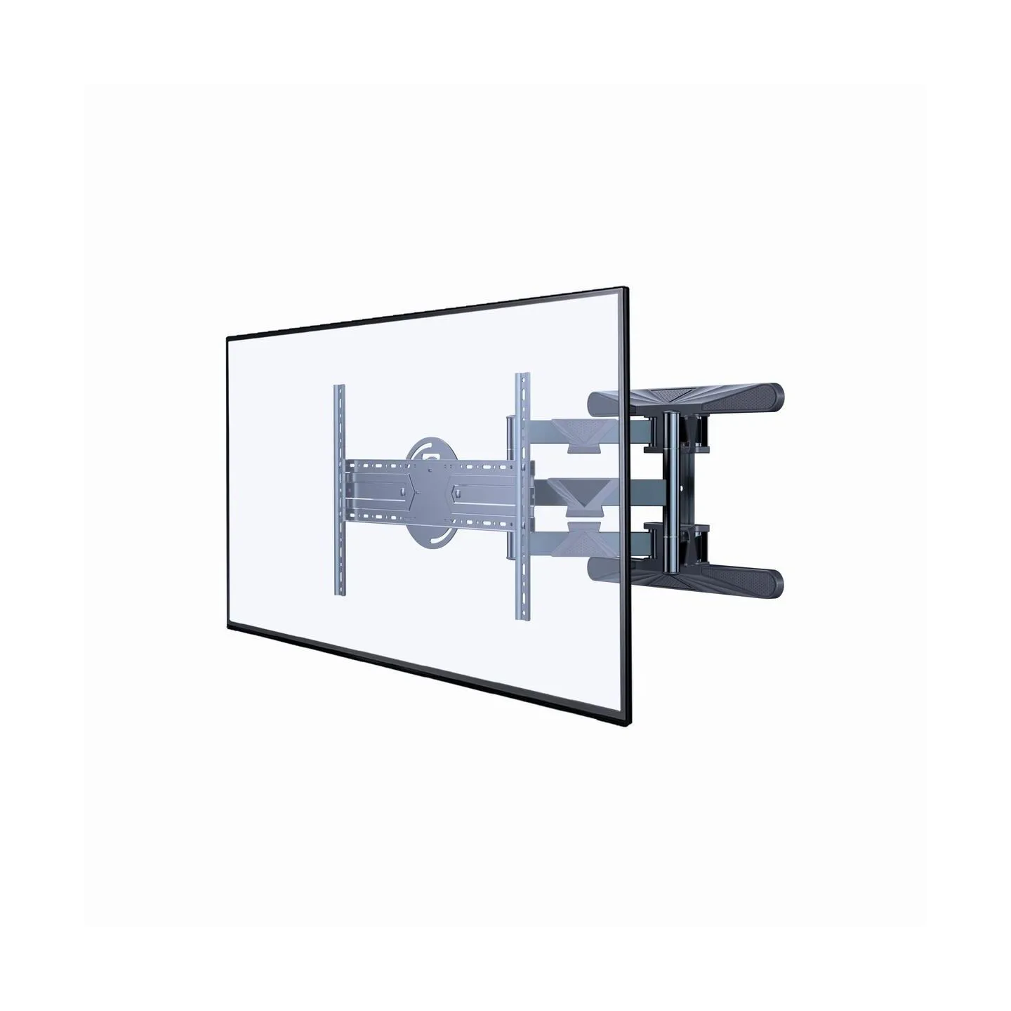 Gembird | Wall mount | WM-80STR-01 | Tilt, swivel, rotate | 40-80 " | Maximum weight (capacity) 50 kg | Black