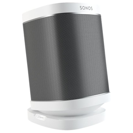 Vogels SOUND 4113 Table-top Speaker Stand for Sonos One & Play:1, White | Vogels