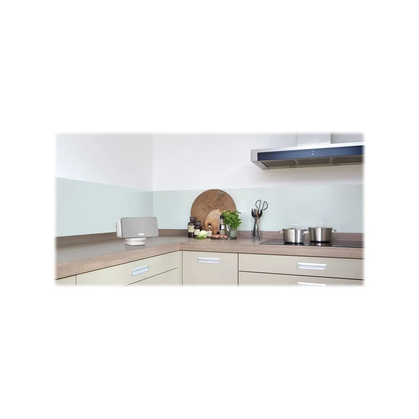 Vogels SOUND 4113 Table-top Speaker Stand for Sonos One & Play:1, White | Vogels