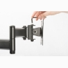 Digitus | Desk Mount | DA-90349 | Adjustable Height, Rotate, Tilt | Black