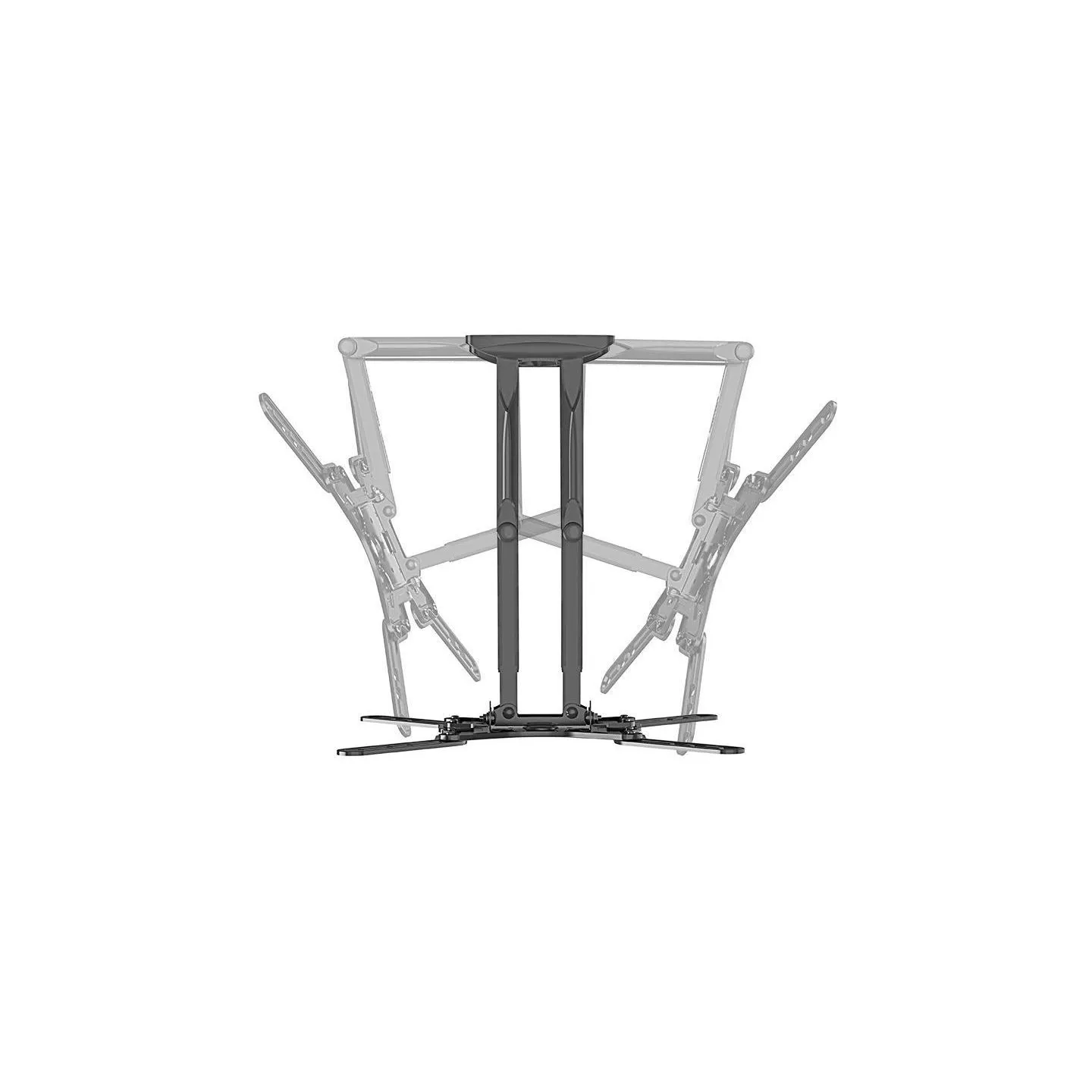Gembird | Wall mount | WM-60ST-01 | Tilt, swivel, rotate | 32-60 " | Maximum weight (capacity) 36.4 kg | Black