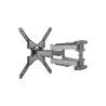 Gembird | Wall mount | WM-60ST-01 | Tilt, swivel, rotate | 32-60 " | Maximum weight (capacity) 36.4 kg | Black