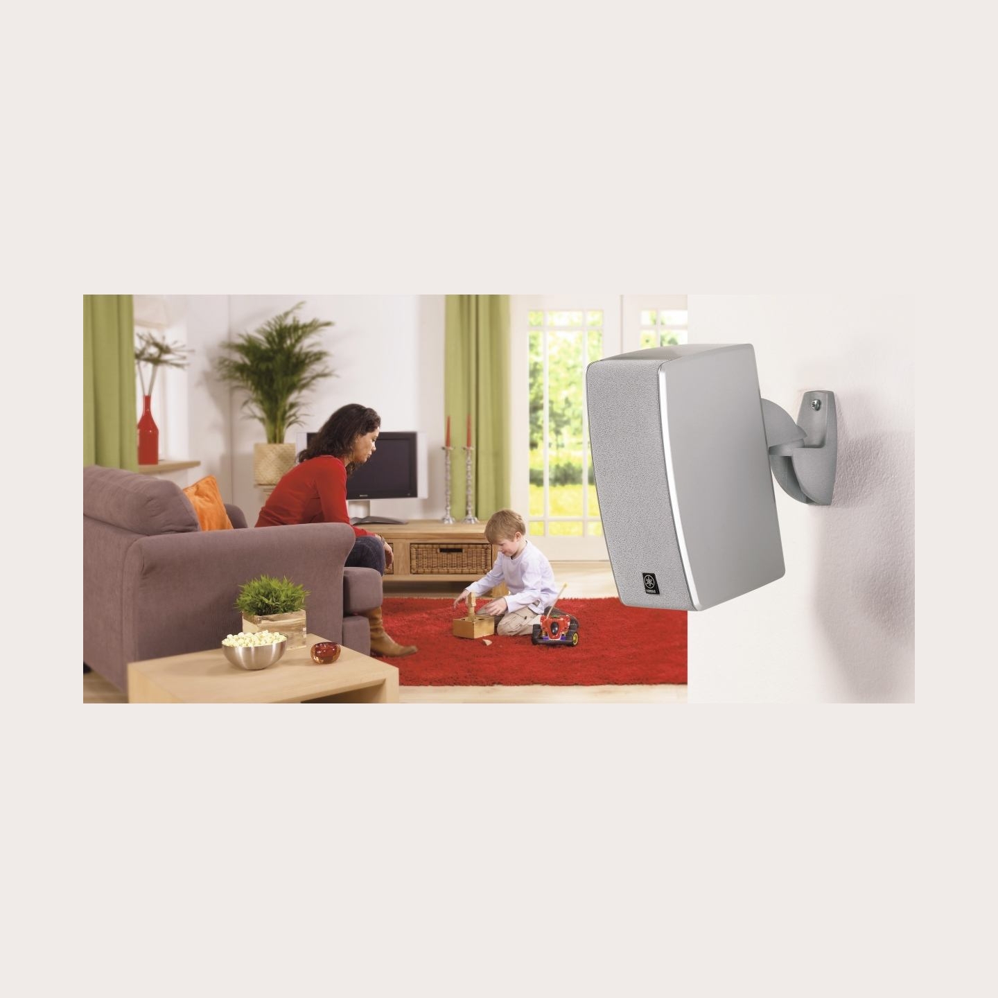 Vogels | Loundspeaker Mount | VLB500 | Turn, Tilt | Maximum weight (capacity) 5 kg | Silver