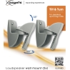 Vogels | Loundspeaker Mount | VLB500 | Turn, Tilt | Maximum weight (capacity) 5 kg | Silver