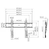 Vogels | Wall mount | PFW 6810 | Hold | 55-80 " | Maximum weight (capacity) 75 kg | Black