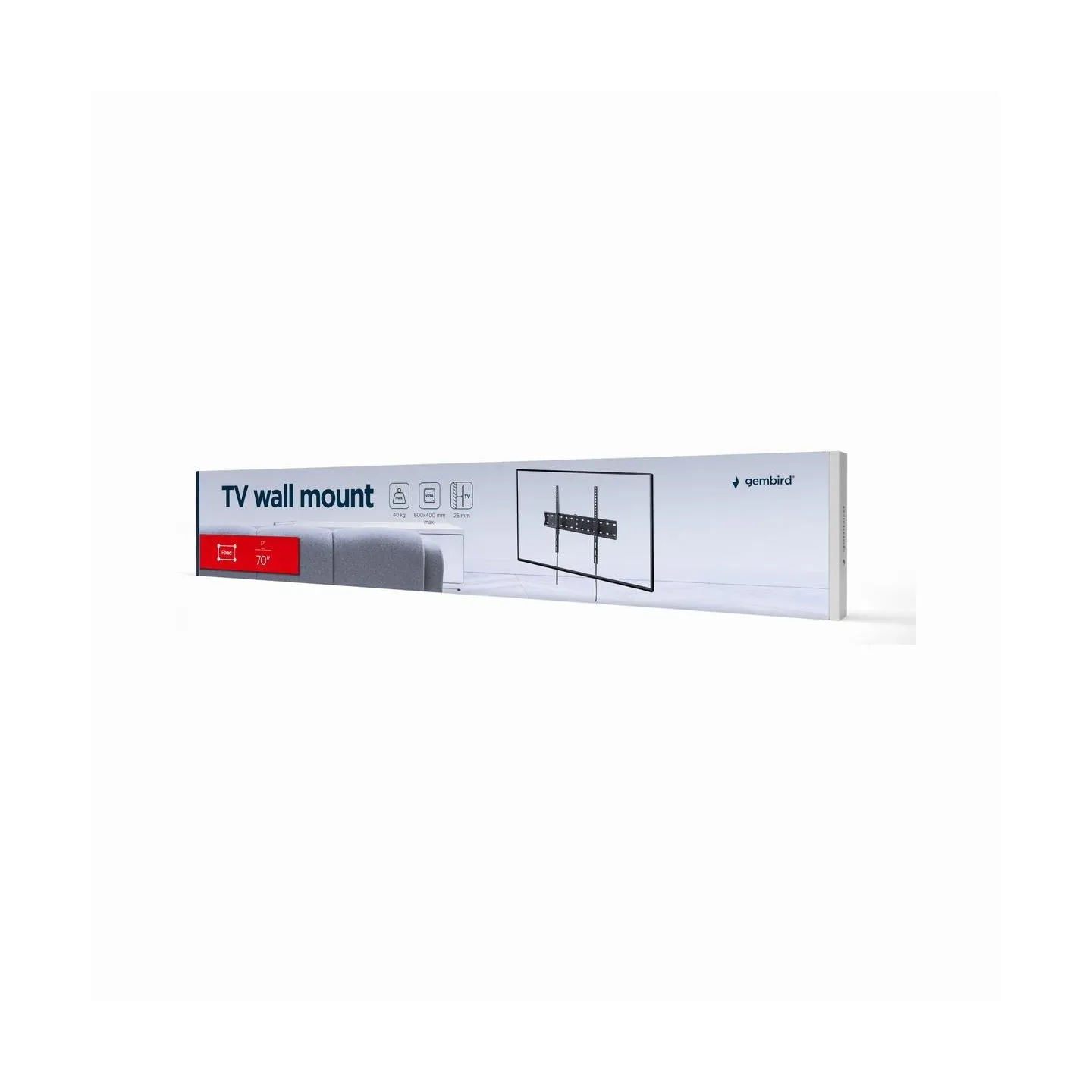 Gembird TV SET ACC WALL MOUNT 37-70"/WM-70F-01 GEMBIRD