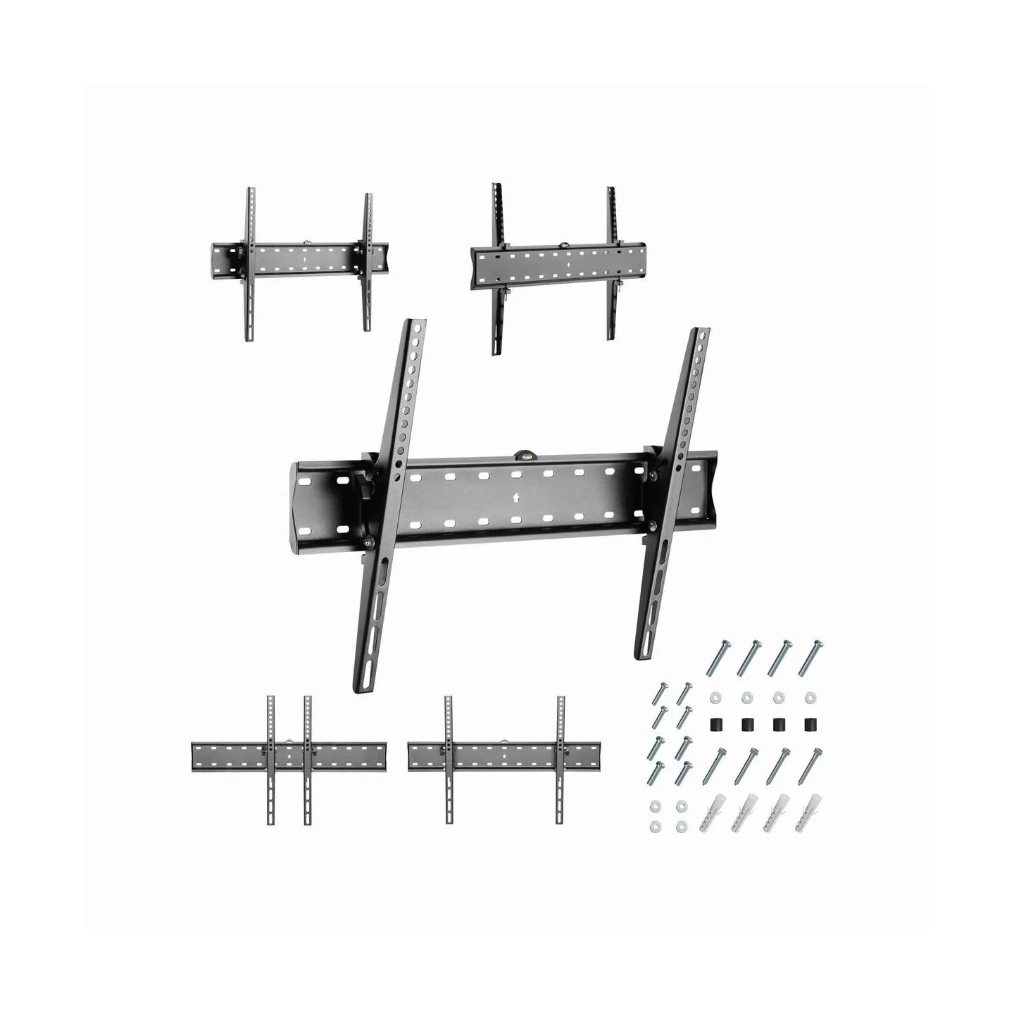 Gembird | Wall mount | Tilt | 37-70 " | Maximum weight (capacity) 40 kg | Black