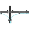 Digitus | Desk Mount | Swivel, Height adjustment | 15-32 " | Maximum weight (capacity) 8 kg | Black