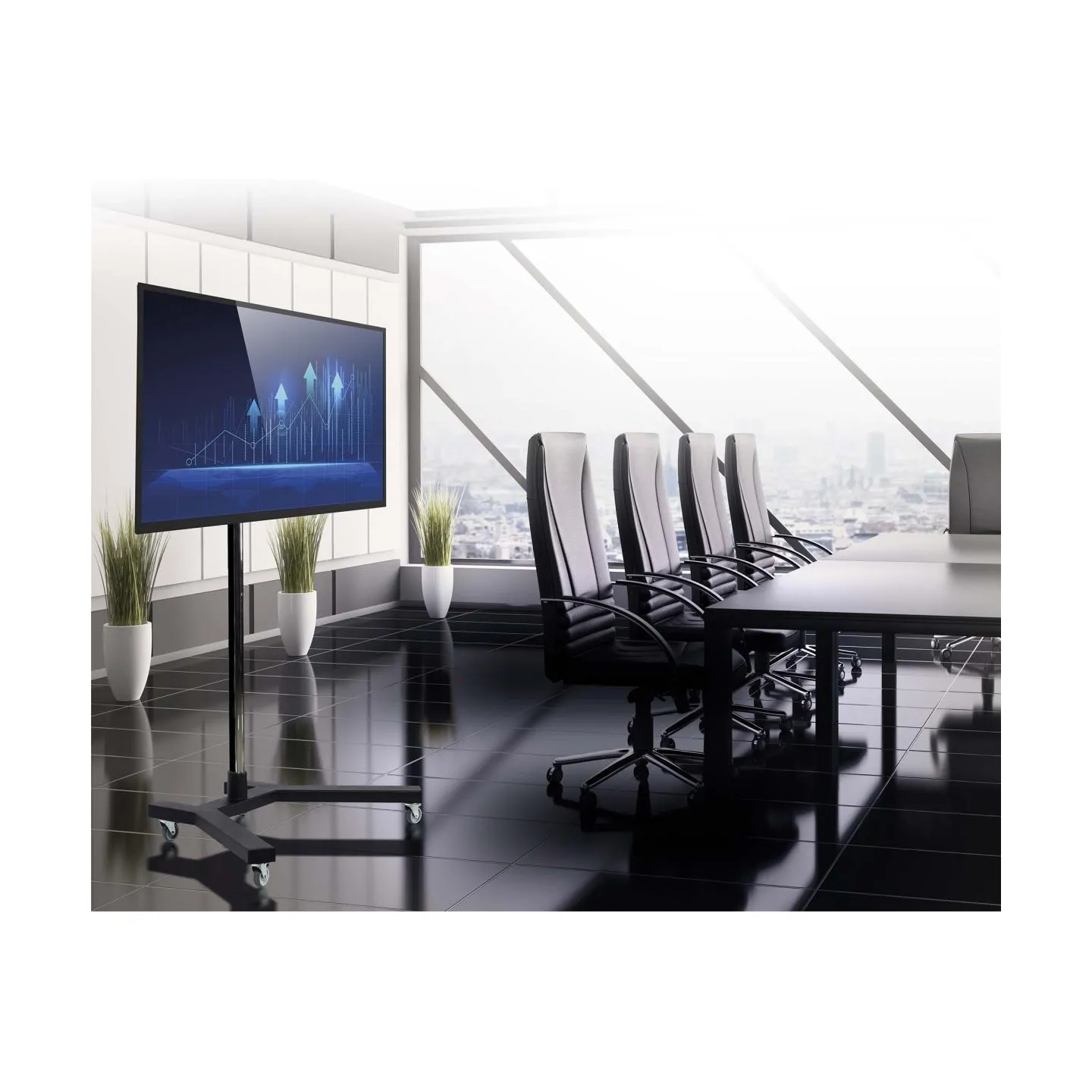 Edbak | WWTR-TR51c-B | Trolleys & Stands | 37-60 " | Maximum weight (capacity) 80 kg | Black