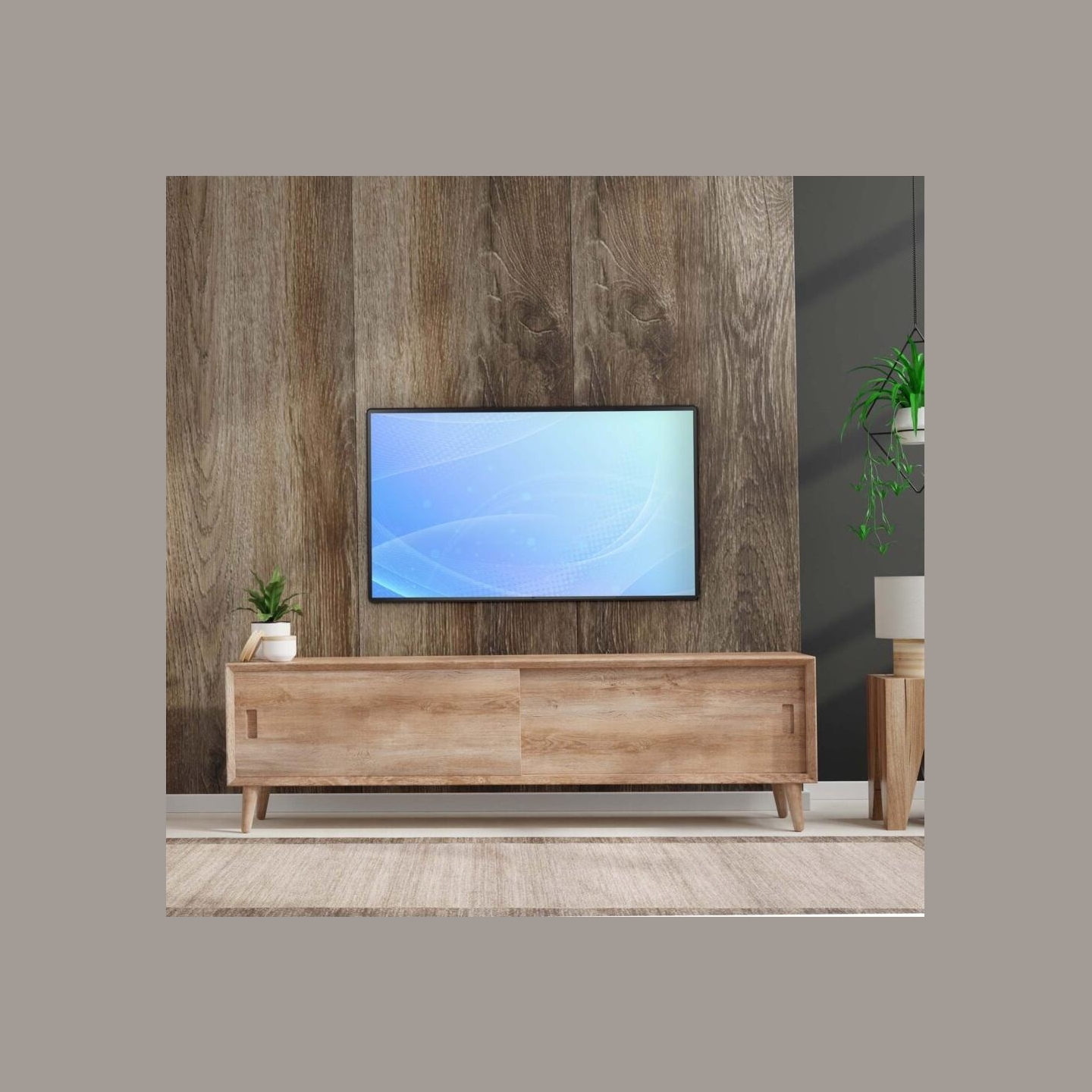 Edbak | Wall mount | TWB1C-B | 40-75 " | Maximum weight (capacity) 80 kg | Black