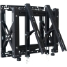 Edbak | Wall mount | VWPOP65-P | Display Mounts | 42-65 " | Maximum weight (capacity) 60 kg | Black