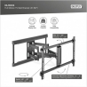 Digitus | Wall mount | 37-80 " | Maximum weight (capacity) 60 kg | Black