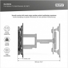 Digitus | Wall mount | 37-80 " | Maximum weight (capacity) 60 kg | Black