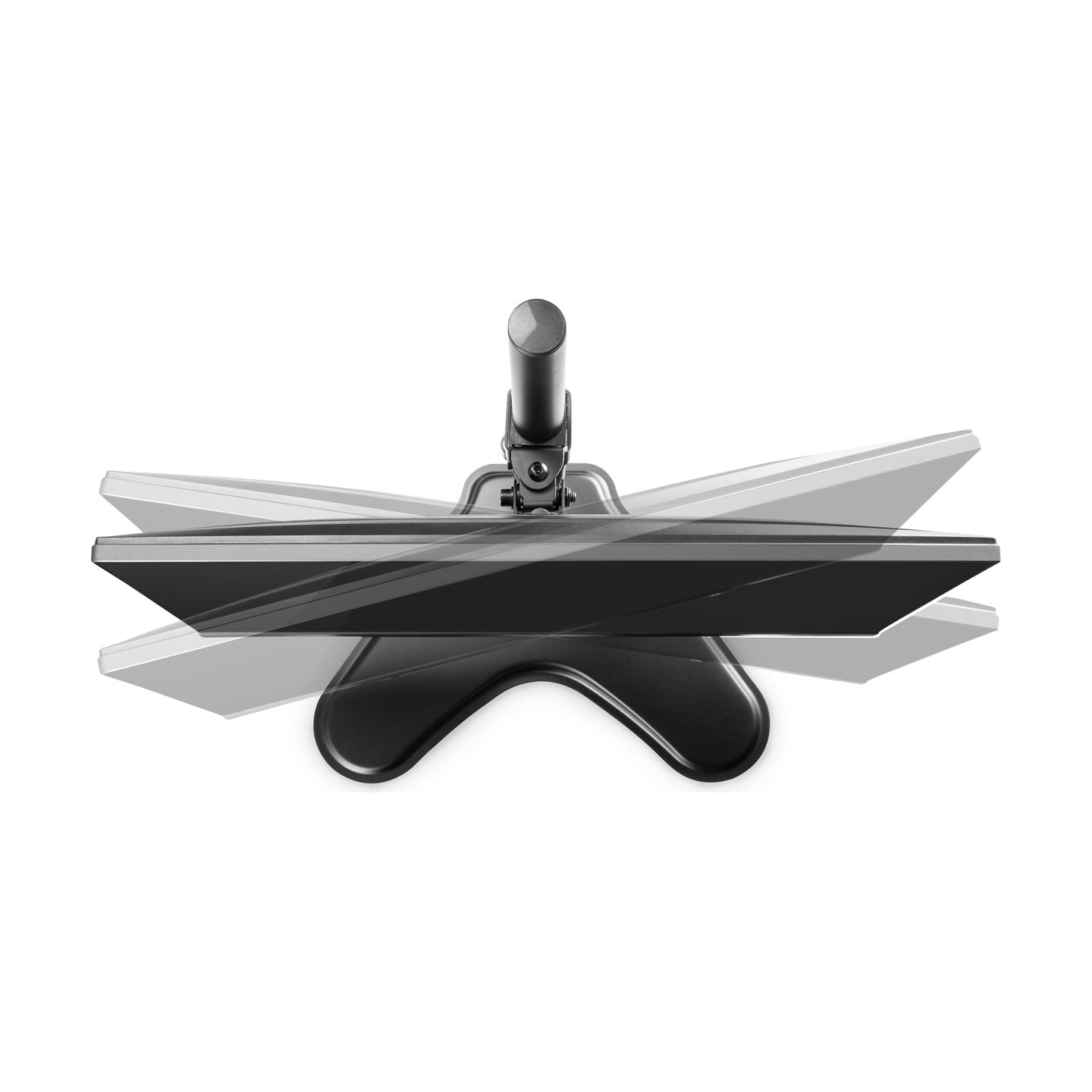 Digitus | Desk Mount | Adjustable Height, Rotate, Swivel | Black