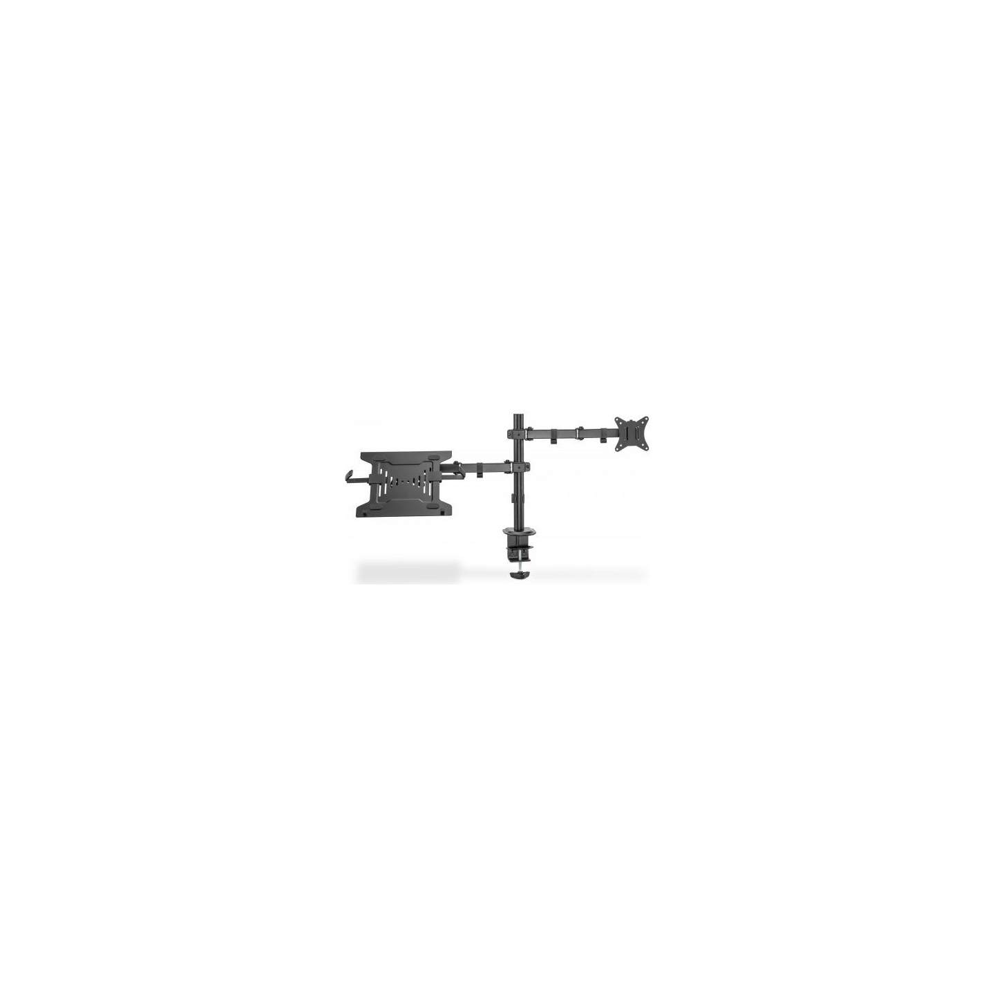 Digitus | Desk Mount | DA-90436 | Tilt, swivel, height adjustment, rotate | Maximum weight (capacity) 9 kg | Black