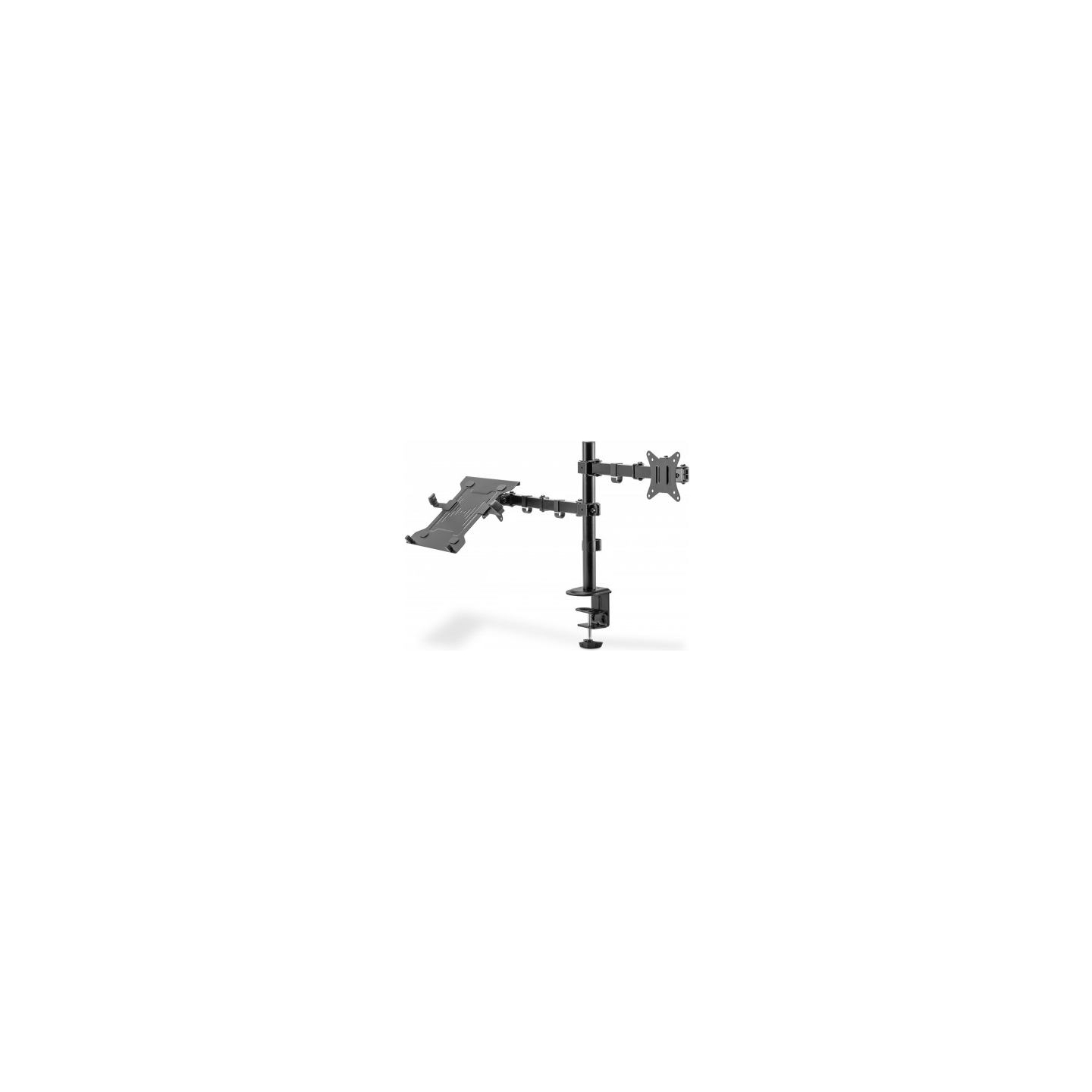 Digitus | Desk Mount | DA-90436 | Tilt, swivel, height adjustment, rotate | Maximum weight (capacity) 9 kg | Black
