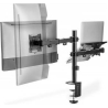 Digitus | Desk Mount | DA-90436 | Tilt, swivel, height adjustment, rotate | Maximum weight (capacity) 9 kg | Black