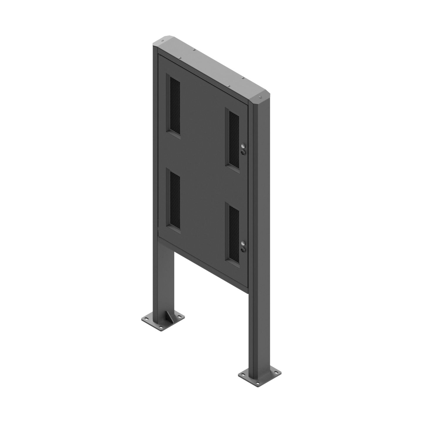 Edbak | Floor stand | POK101 | 55 " | Maximum weight (capacity) 80 kg | Black